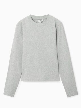 COS Clean Cut Regular Long-Sleeved T-Shirt